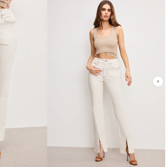 Good American | GOOD BOY STRAIGHT JEANS - Picture 2 of 6